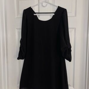 Elegant Black Women's Dress